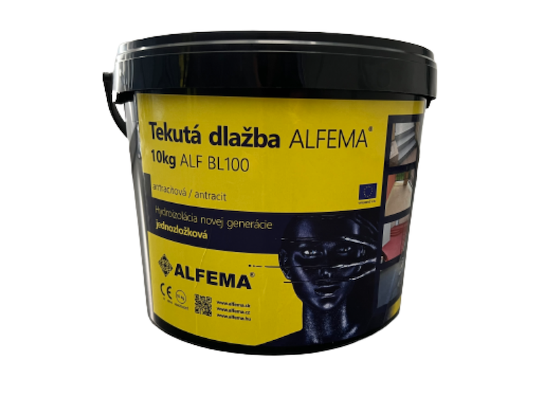 ALF BL100 10 kg Antracitova TEKUTÁ DLAŽBA ALFEMA